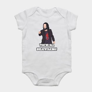 'You're All breathtaking' Keanu Reeves Meme Baby Bodysuit